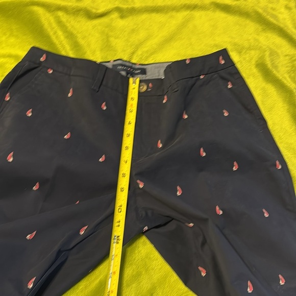 Tommy Hilfiger Women's Boat Print heritage Chino Pants Blue Size 12 - Picture 5 of 7